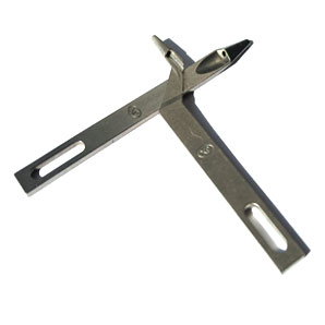 穿紗嘴(注射成型品，不銹鋼)